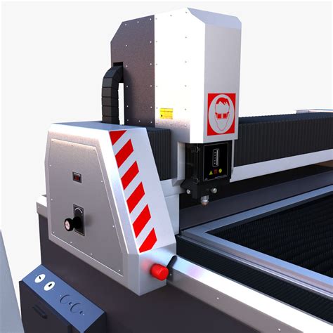 Laser cutting machine metal 3D Model $89 - .obj .fbx .max - Free3D