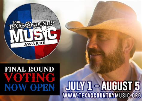 Voting Now Open | 2018 Texas Country Music Awards - Camp House Concerts