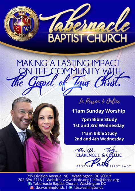 Tabernacle Baptist Church – Making a lasting impact through The Gospel of Jesus Christ