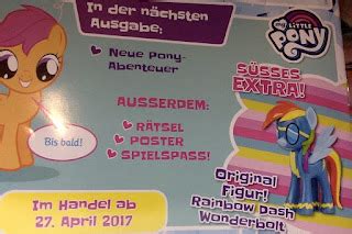 Wonderbolts Rainbow Dash Coming in April MLP Magazines | MLP Merch