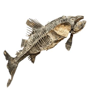 Illustration Of Coelacanth Fish Fossil, Africa, Anatomy, Ancient PNG Transparent Image and ...