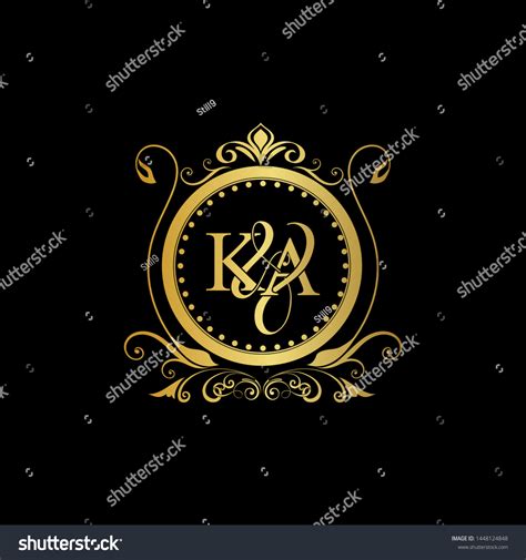 K Ka Logo Initial Vector Mark Stock Vector (Royalty Free) 1448124848 ...