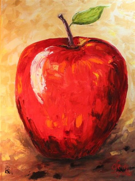 Pin by Lynn Smollins on Art | Fruit painting, Apple painting, Art ...