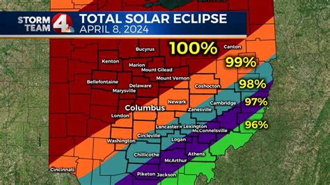 Eclipse 2024 Path Of Totality Map Oh - Eudora Hillary