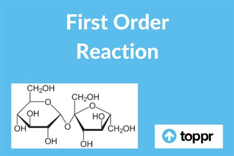 First Order Reaction: Definition, Examples, Equations, Derivation, Graph