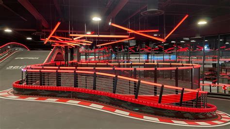 Red Hawk Casino Multi-level Go-kart Track designed and built by 360 Karting