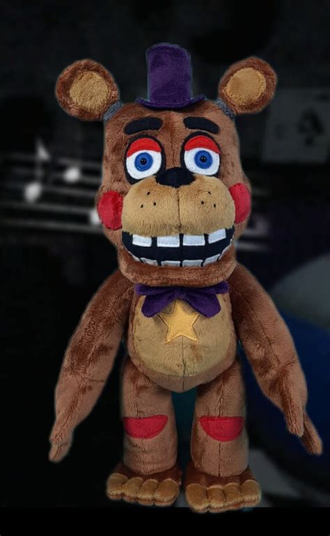 Five Nights at Freddy's Rockstar Freddy Plush - Etsy