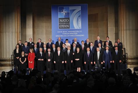 Western Balkan officials on the celebration of NATO's 70th Anniversary ...