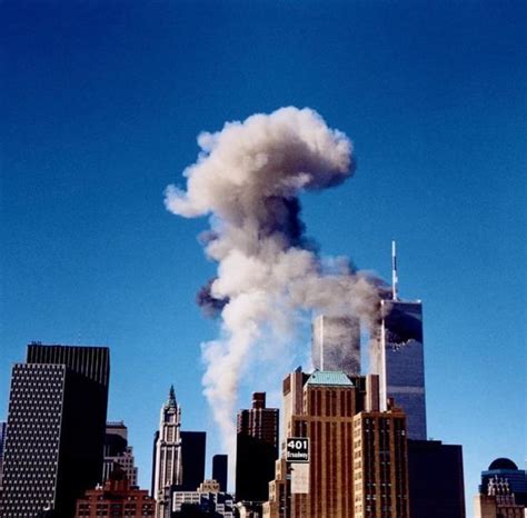 Photo taken Moments after AA11 Impact : r/911archive