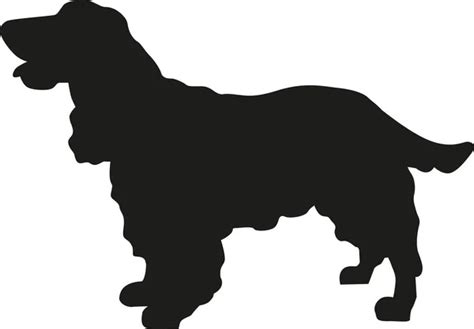 Cocker spaniel silhouette Stock Vectors, Royalty Free Cocker spaniel silhouette Illustrations ...