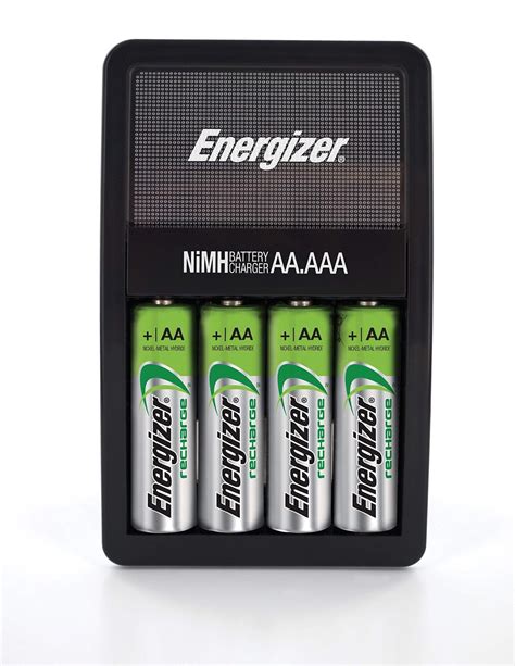 3 Pack Energizer Value Charger With AA Rechargeable Nimh Batteries ...