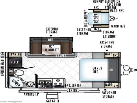 Rockwood 2104S Floor Plan - floorplans.click