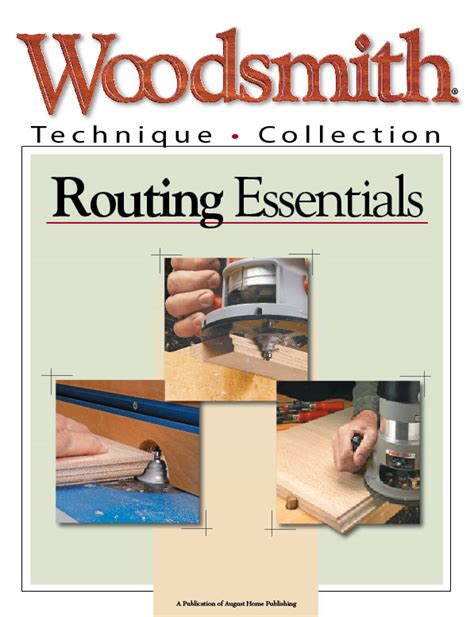 Routing Essentials | Woodworking Project | Woodsmith Plans