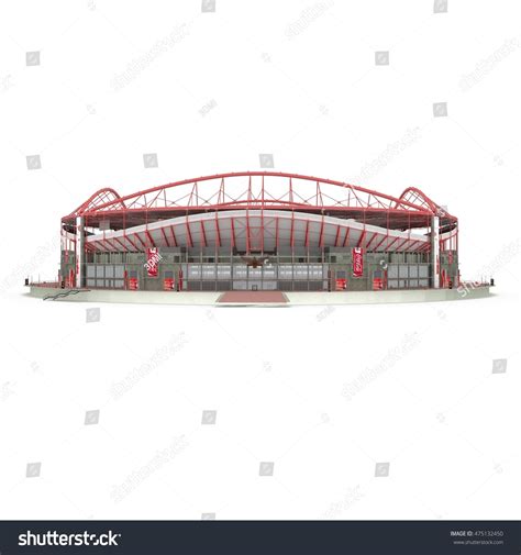 Stadium Estadio Da Luz Isolated On Stock Illustration 475132450 ...