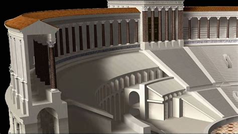 Ancient Rome: Theatre of Pompey HD - YouTube