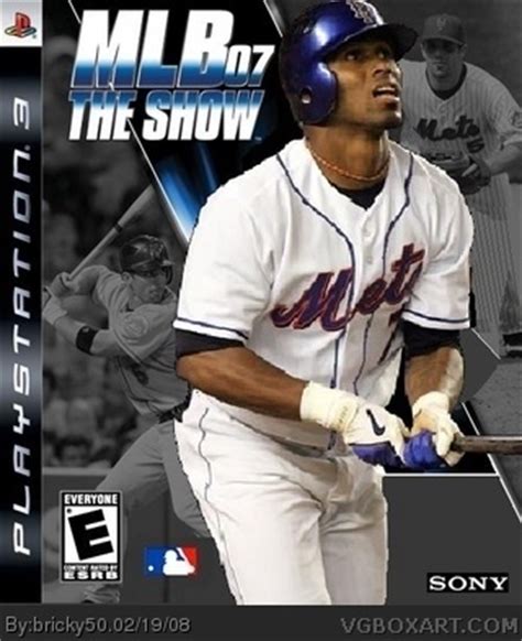 MLB 07 The Show PlayStation 3 Box Art Cover by bricky50