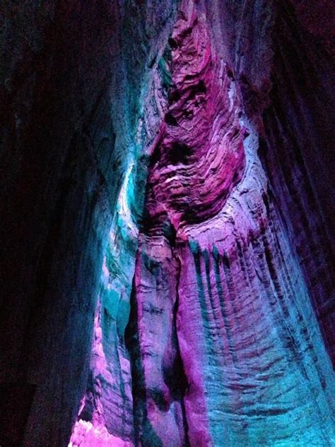 Ruby Falls, Lookout Mountain, near Chattanooga, Tennessee, United States.