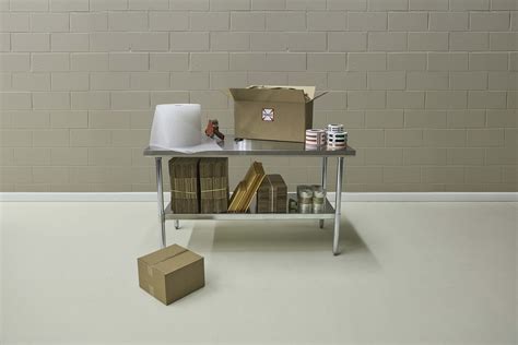 Stainless Steel Lab Table with Adjustable Shelf