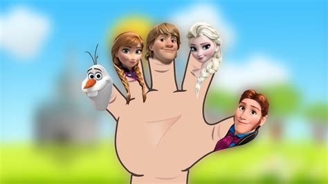 Disney Frozen Finger Family Collection Songs Nursery Rhymes - #eggsandtoystv - YouTube