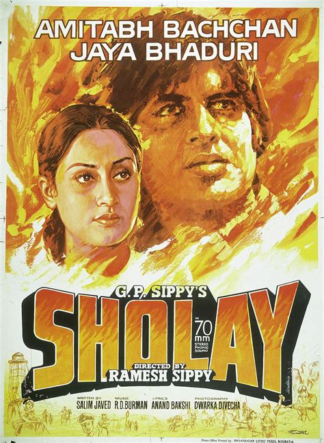 Sholay : Evergreen, Interesting And Unknown Facts | Old film posters, Bollywood posters, Movie ...