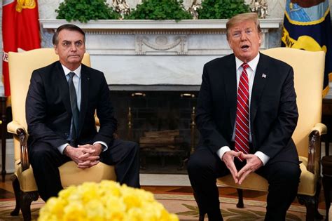 Donald Trump and 'the Trump of the Tropics,' Brazil's Jair Bolsonaro ...