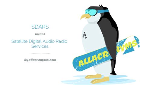 SDARS Satellite Digital Audio Radio Services