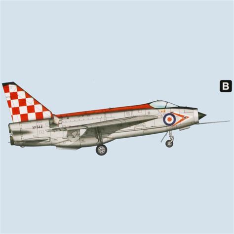 Trumpeter BAC Lightning F Mk3 Military Aircraft Model Kit Scale 1:72