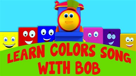 Bob The Train | Learn Colors Song | Bob Colors Song Adventure, Colors ...