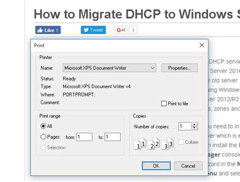 Microsoft XPS Document Writer in Windows 10 – TheITBros