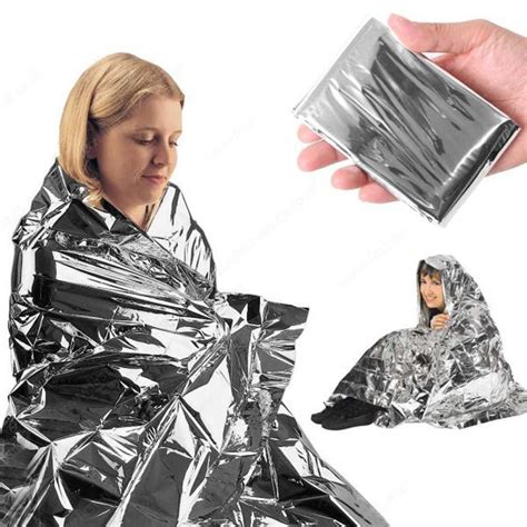 Mylar Blanket Survival Outdoor Medical Emergency Rescue Thermal Space Blanket,