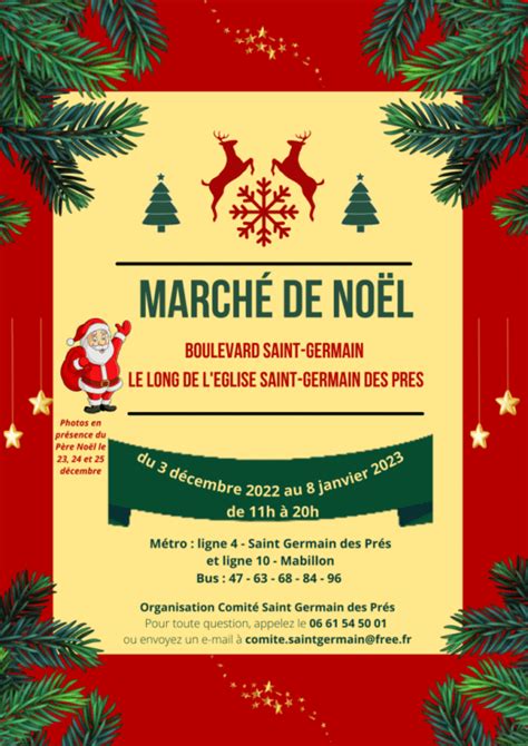 Marché de Noël de Saint-Germain-des-Près - Eglise Saint-Germain-des-Prés - Paris, 75006 - Sortir ...