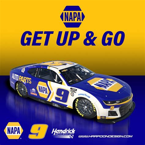 2023 Chase Elliott Napa Chevy Camaro | Chase elliott nascar, Chase elliott car, Chase elliott