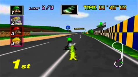 Mario Kart 64 - Luigi Raceway - YouTube