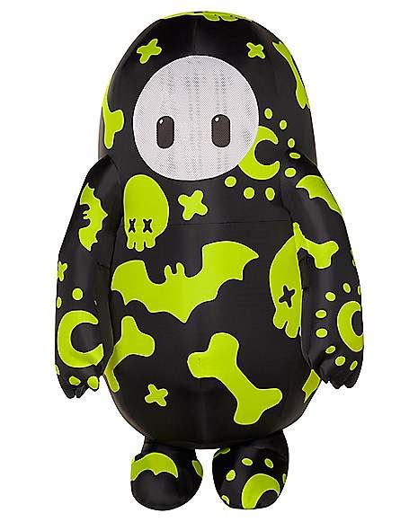 Adult Glow in the Dark Spooky Doodles Inflatable Costume - Fall Guys - Spirithalloween.com