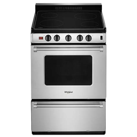 Whirlpool 24-inch W 3.0 cu. ft. Electric Range in Stainless Steel | The Home Depot Canada