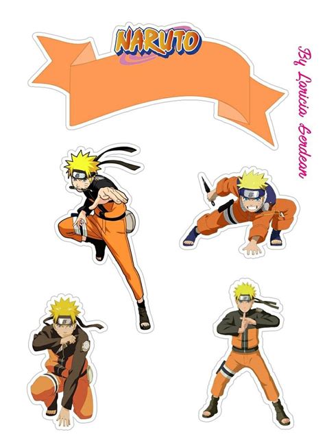 Topper De Bolo Naruto Para Imprimir O tema cuscuz um dos temas queridinhos pelos adultos para ...