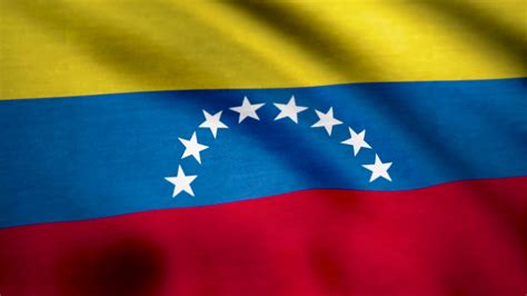 Close up of the national flag of Venezuela. Flag of Venezuela ...