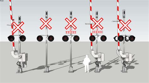 Canadian Railroad Crossing signal set | 3D Warehouse