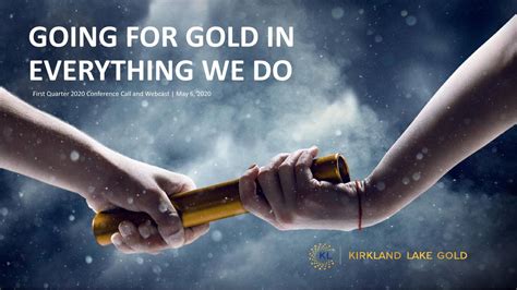 Kirkland Lake Gold Ltd. 2020 Q1 - Results - Earnings Call Presentation ...