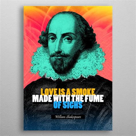 Shakespeare Quote by Pahleeloola Design | metal posters - Displate | Quote posters, William ...