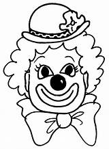 Clown Coloring Pages sketch template