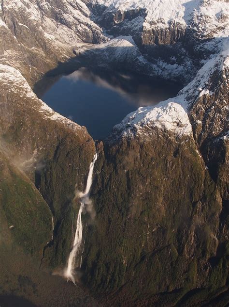 Sutherland Falls and Lake Quill | Highest waterfall in NZ. F… | Flickr