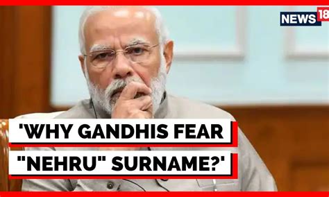 PM Modi Speech In Parliament Today: Attacks Congress, Questions Surname ...