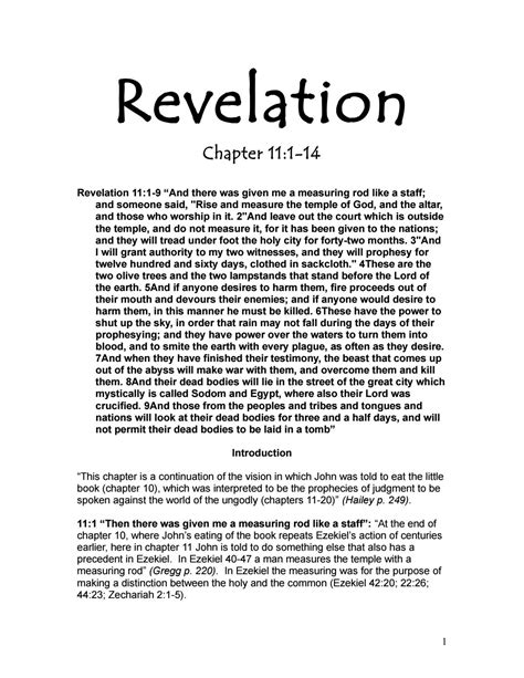 33+ Revelation Chapter 11 Explained - NirvannaAnhad