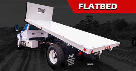 Flatbed / Platform Truck Bodies | SCELZI Enterprises, Inc