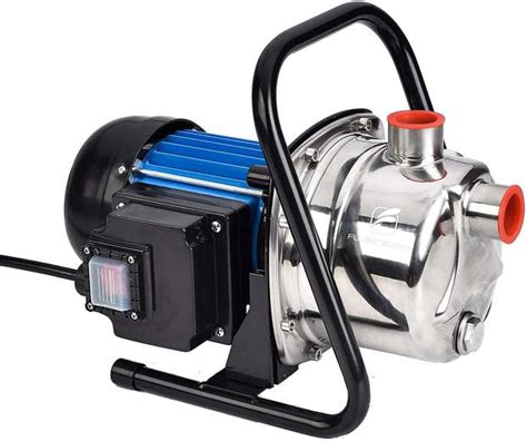 **See Note** FLUENTPOWER 1 HP Portable Stainless Steel Lawn Sprinkling Pump, Electric Water Pump ...