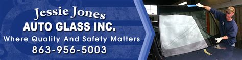 Jessie Jones Auto Glass, Inc. – Where Quality and Safety Matters