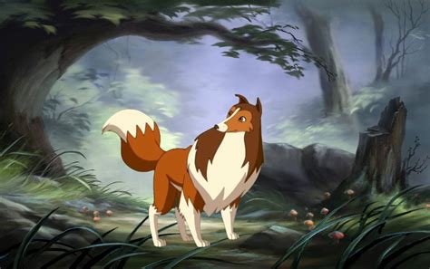 Lassie Explores Bambi's Forest by BASEDCUBE95 on DeviantArt