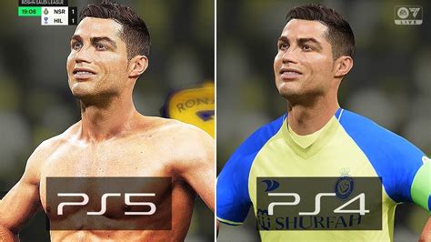 EA FC 24 PS5 vs PS4 Comparison! (Gameplay, Graphics, Player Animation ...