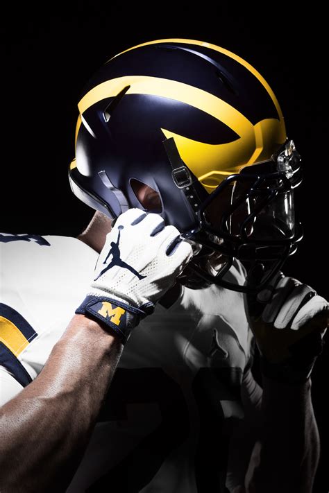 First Look At The Jumpman Branded Michigan Wolverines Football Uniforms - Air Jordans, Release ...